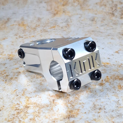 Kink BMX Parts Silver / 22.2mm Standard / 50mm Kink Track Front Load Stem