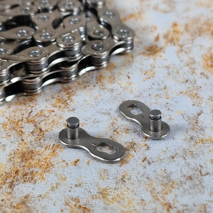 KMC BMX Racing KMC X9 Race 114 Link Chain Silver