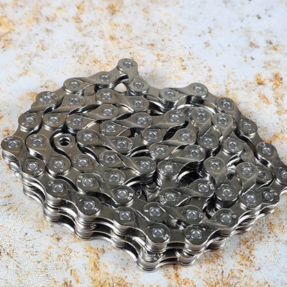 KMC BMX Racing KMC X9 Race 114 Link Chain Silver
