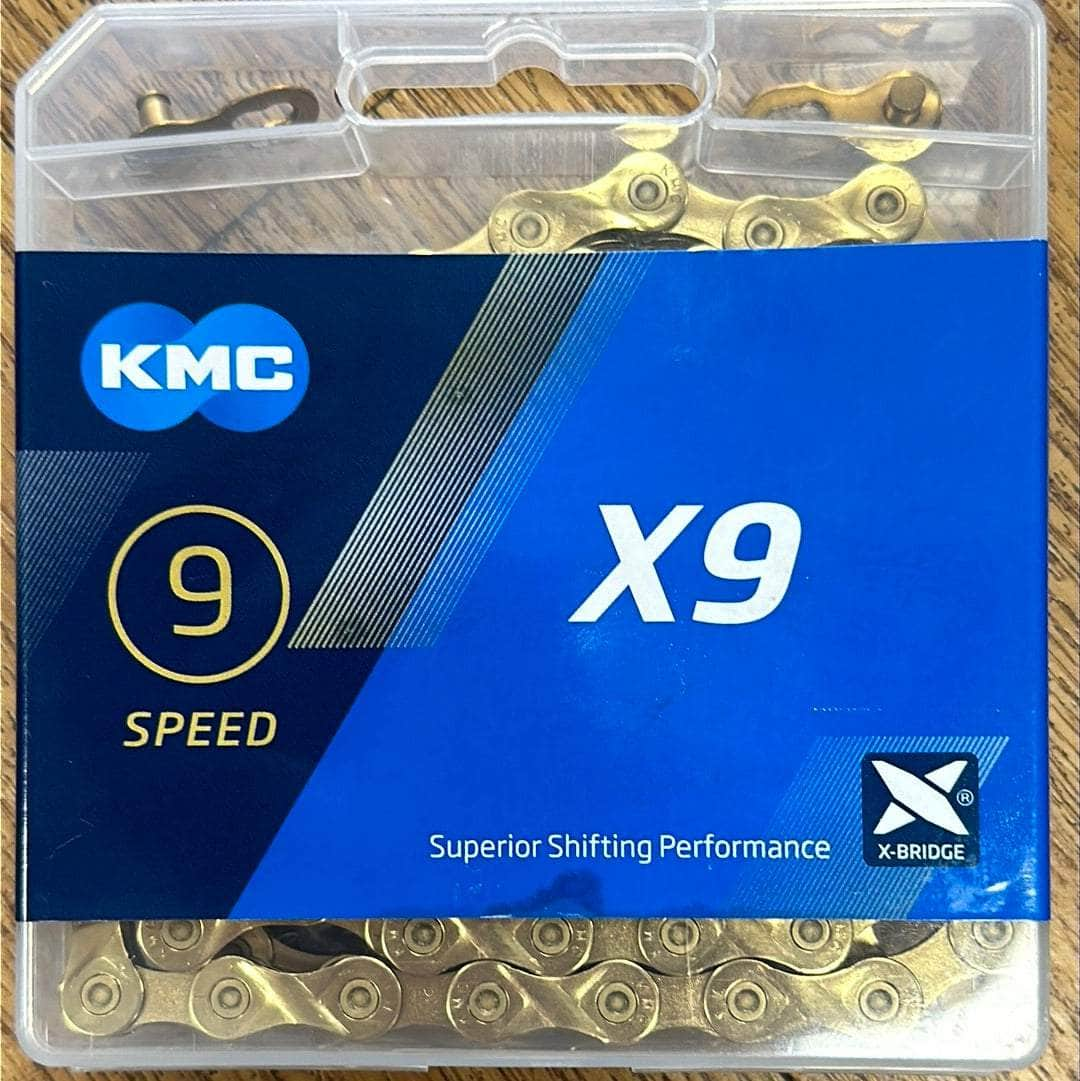 KMC BMX Racing KMC X9 Race Chain Gold