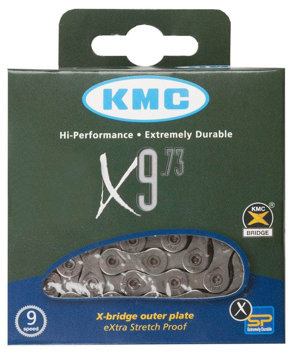 KMC BMX Racing KMC X9 Race Chain Grey / Grey
