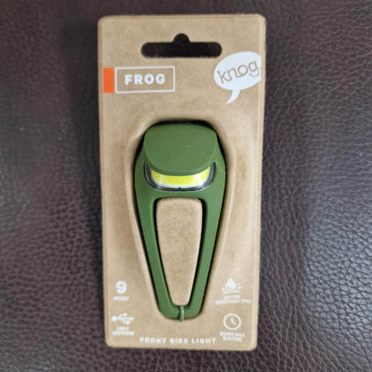 Knog Misc Green / Front Knog Frog V3 Bike Light