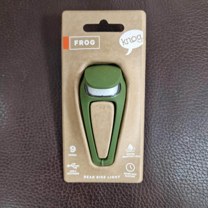 Knog Misc Green / Rear Knog Frog V3 Bike Light