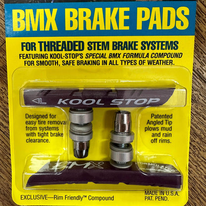 Kool Stop BMX Parts Purple Kool Stop BMX Threaded Brake Pads