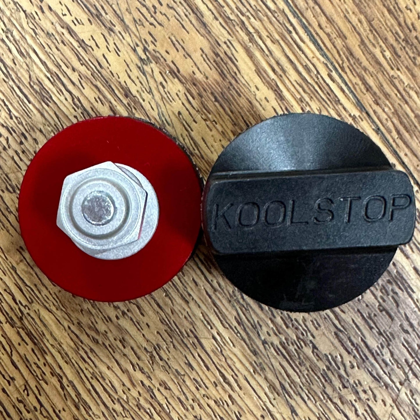 Kool Stop Old School BMX Red Kool Stop International Black Brake Pads