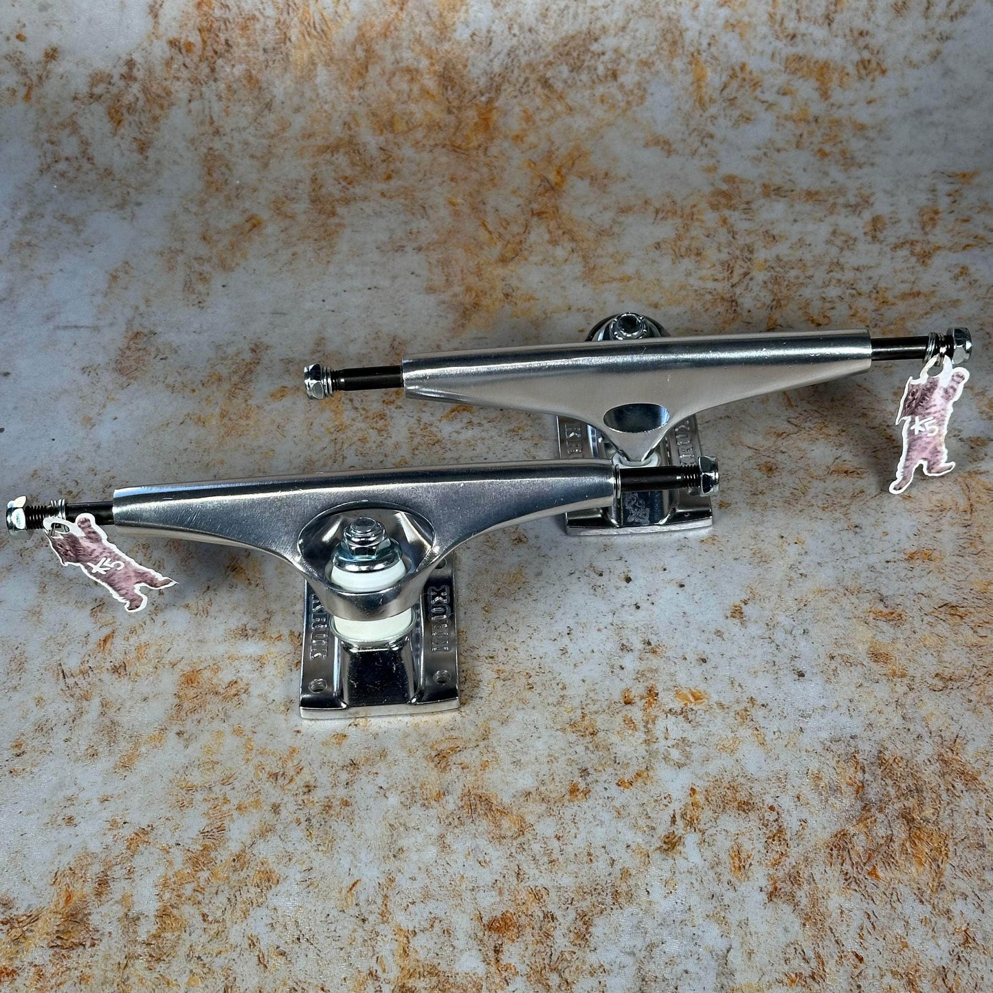 Krux Skateboards Krux Trucks K5 Standard Skateboard Trucks Pair Polished