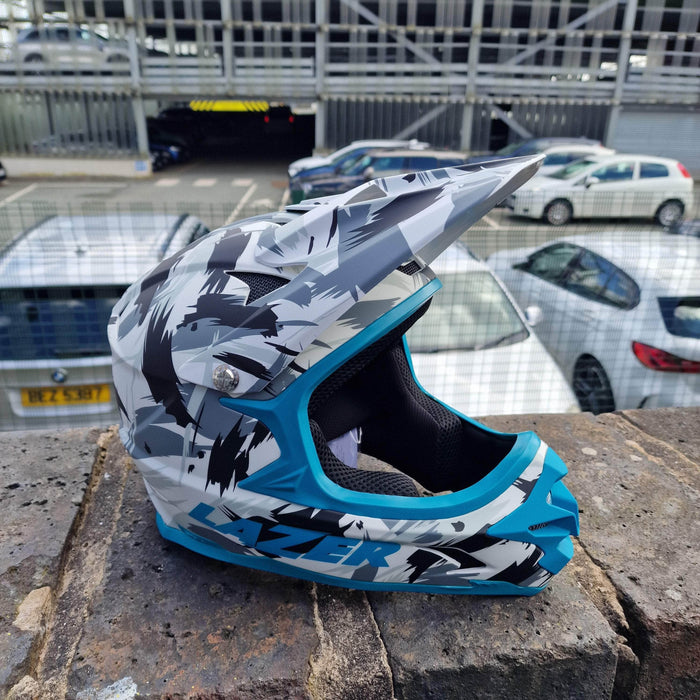 Lazer BMX Racing Black / Grey / Small Lazer Phoenix+ Full Face Helmet