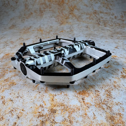 Look BMX Parts Black/Silver / 9/16" Look Trail Roc Plus Pedals Kriss Kyle Signature Edition