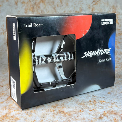 Look BMX Parts Black/Silver / 9/16" Look Trail Roc Plus Pedals Kriss Kyle Signature Edition
