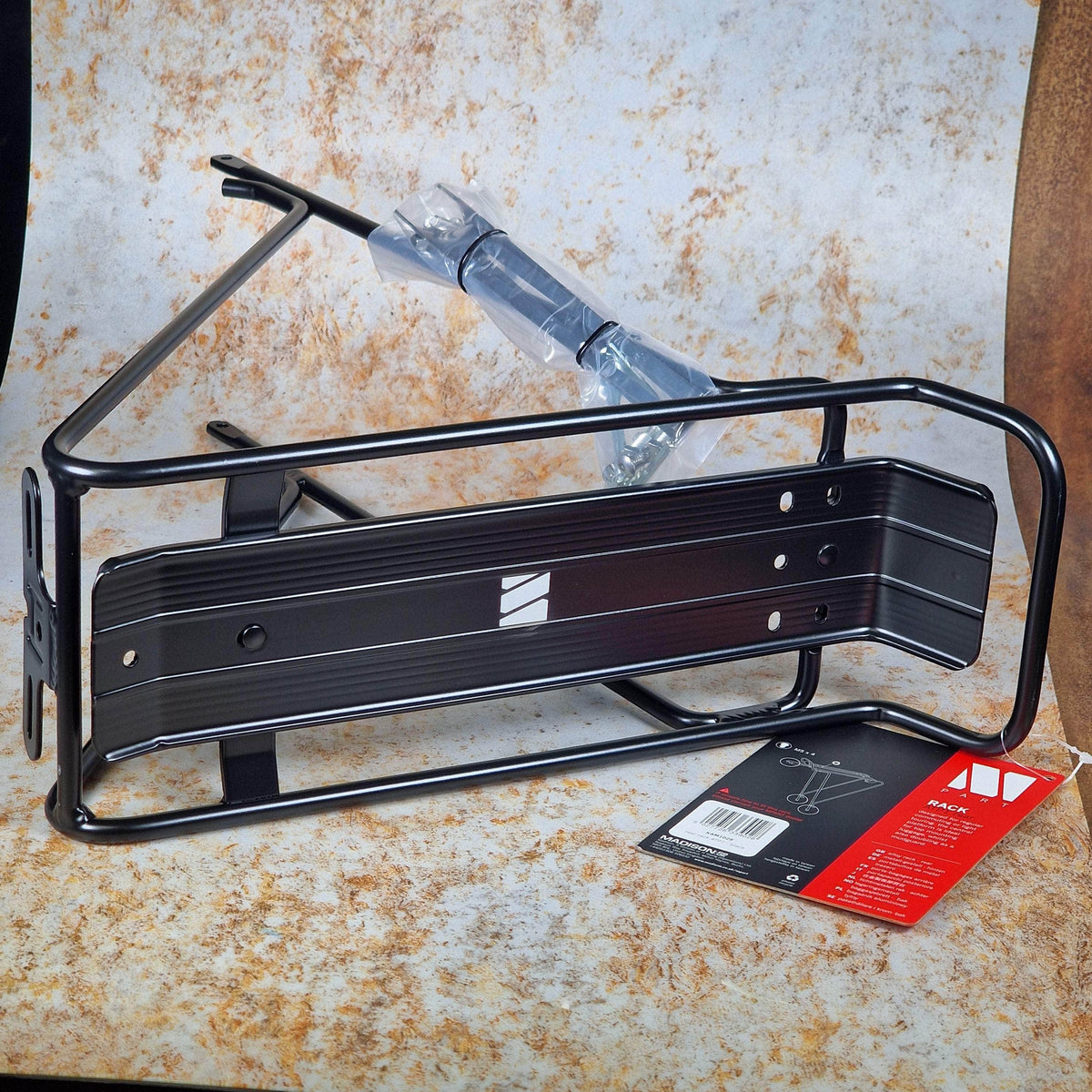 Atp Adventure Rack M:Part ATP1 Alloy Rear Trekking Rack with Platform Black – Alans BMX