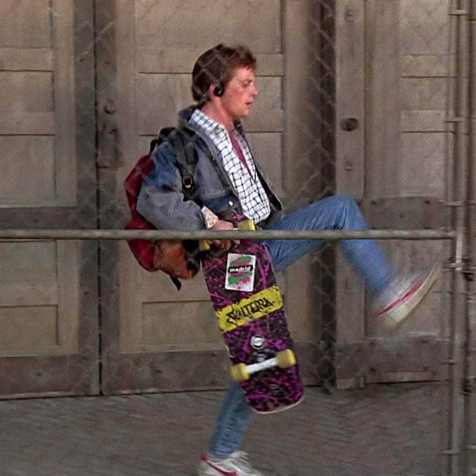 Madrid Skateboards Madrid x Valterra Back To The Future Fingerboard Replica