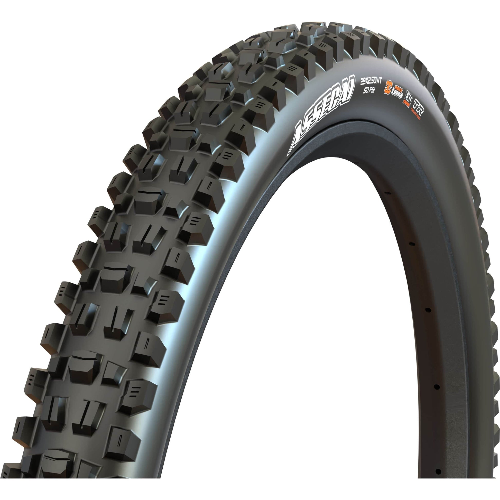 Maxxis Bikes Maxxis Assegai 60TPI Folding MaxxTerra EXO+ Tubeless Tyre