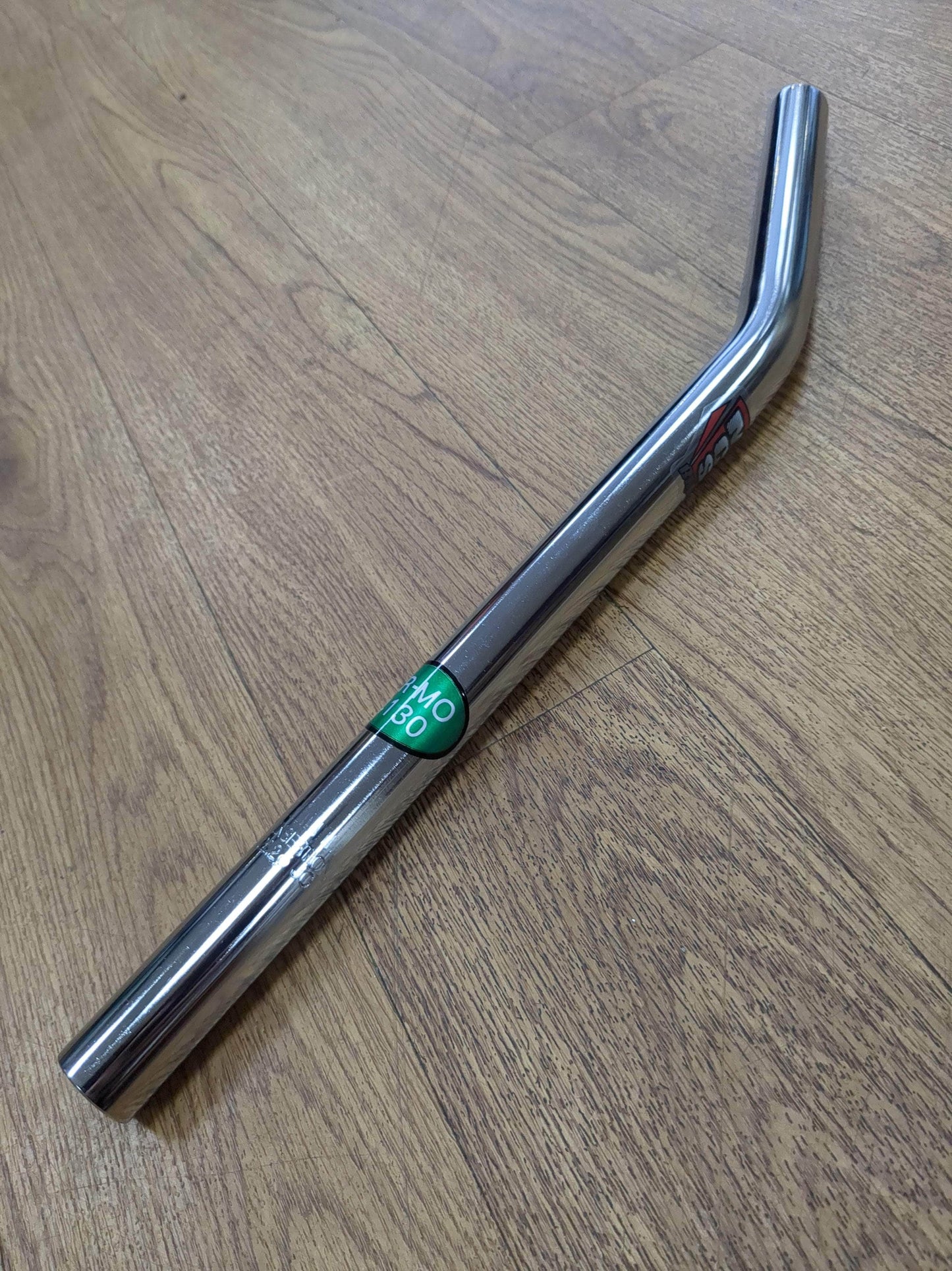 MCS Old School BMX Chrome MCS 22.2mm Cro-mo Layback Seatpost