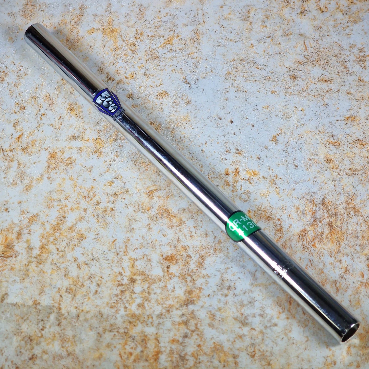 MCS Old School BMX Chrome MCS 22.2mm Cro-mo Straight Seatpost
