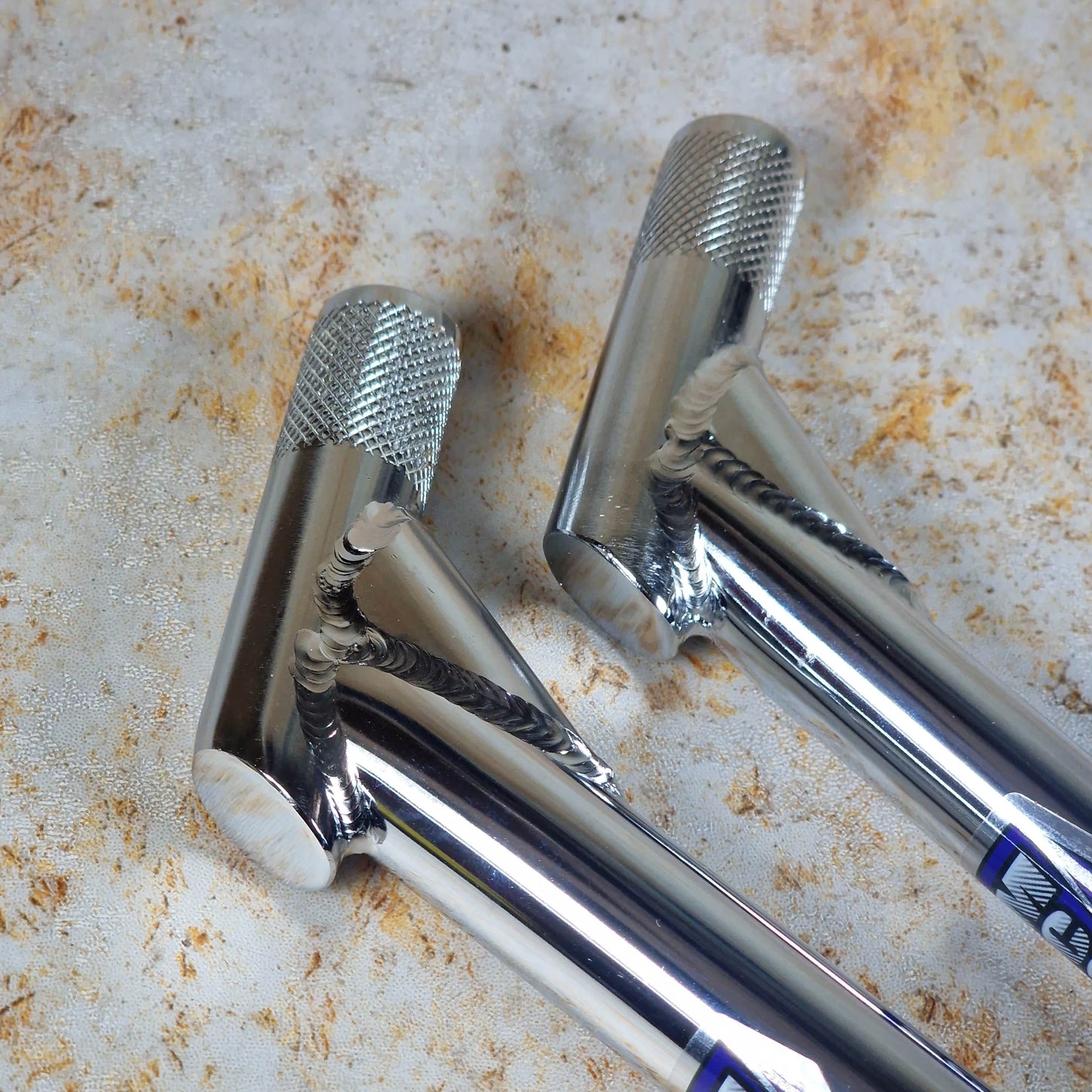 MCS Old School BMX Chrome MCS 22.2mm Cro-mo Way Back Seatpost Chrome