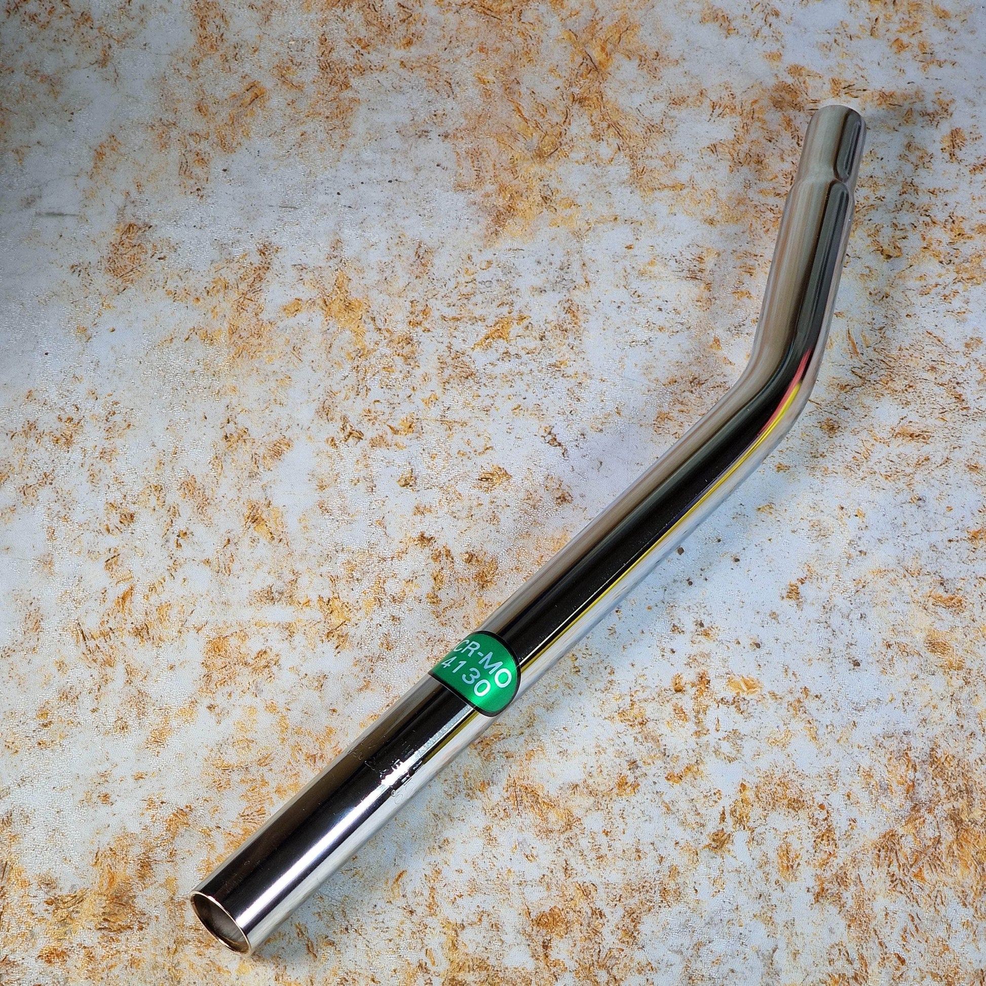 MCS Old School BMX Chrome MCS 25.4mm Cro-mo Layback Seatpost