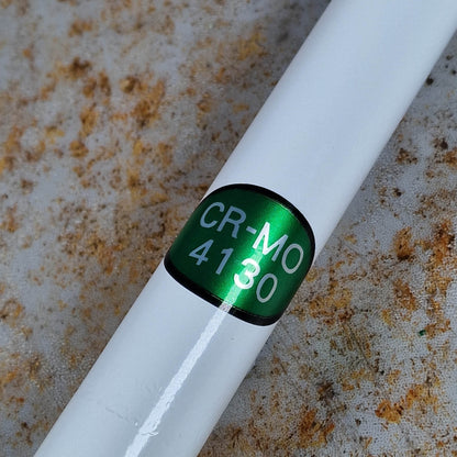 MCS Old School BMX White MCS 25.4mm Cro-mo Layback Seatpost