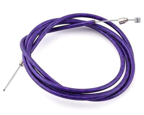 MCS Old School BMX Chrome Purple MCS Lightning Brake Cable