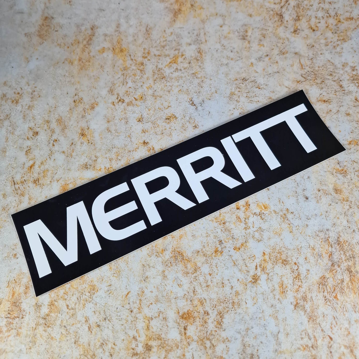 Merritt Clothing & Shoes Merritt 11" Frame Sticker