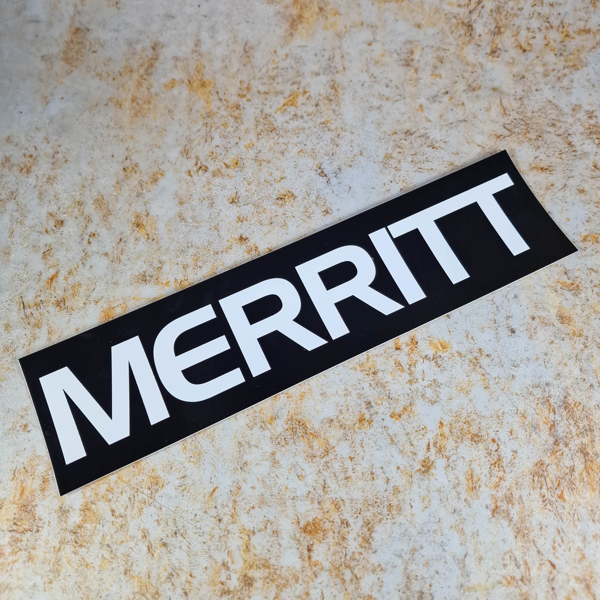 Merritt Clothing & Shoes Merritt 11" Frame Sticker