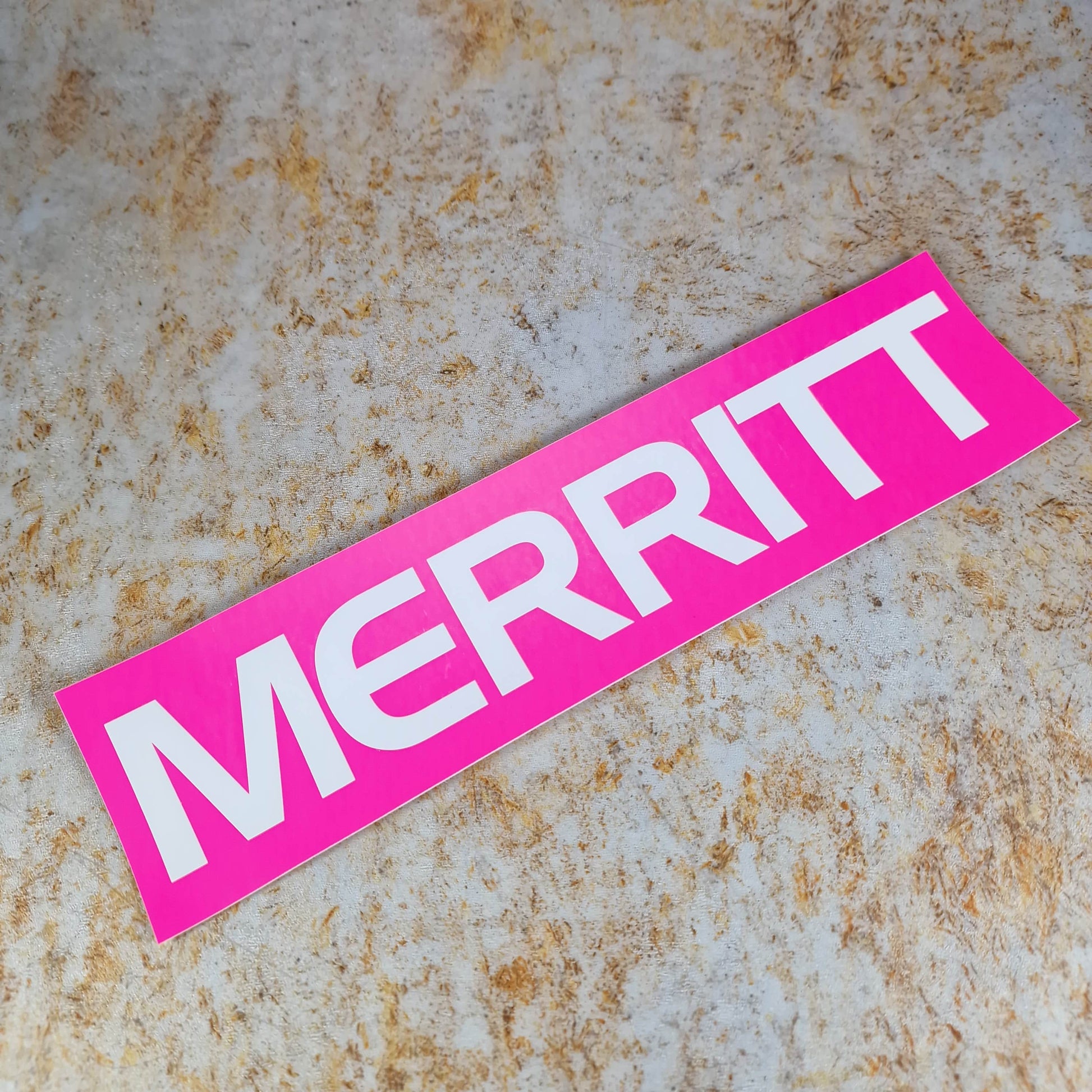 Merritt Clothing & Shoes Merritt 11" Frame Sticker