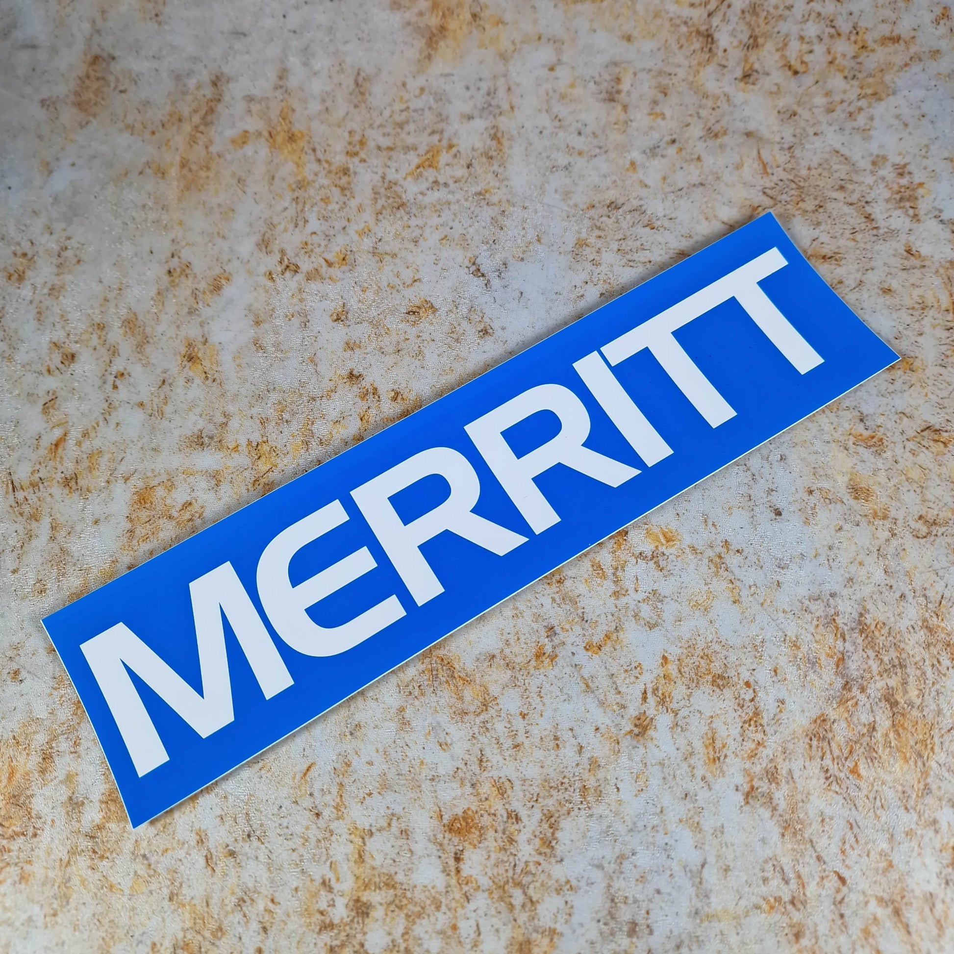Merritt Clothing & Shoes Merritt 11" Frame Sticker