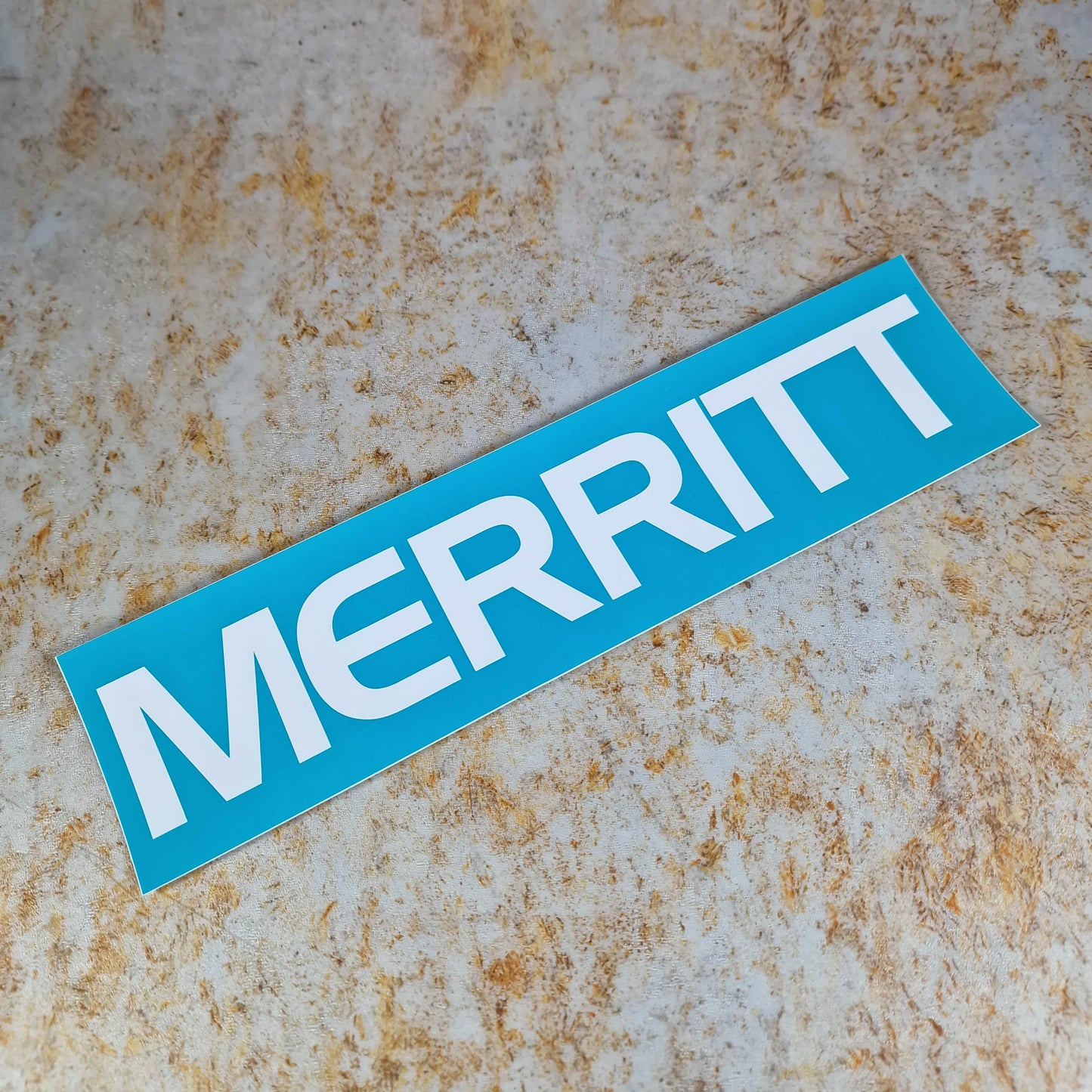 Merritt Clothing & Shoes Merritt 11" Frame Sticker