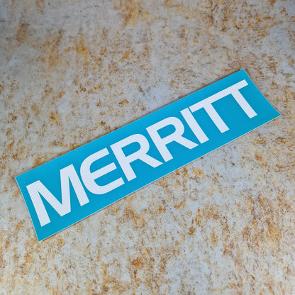 Merritt Clothing & Shoes Merritt 11" Frame Sticker