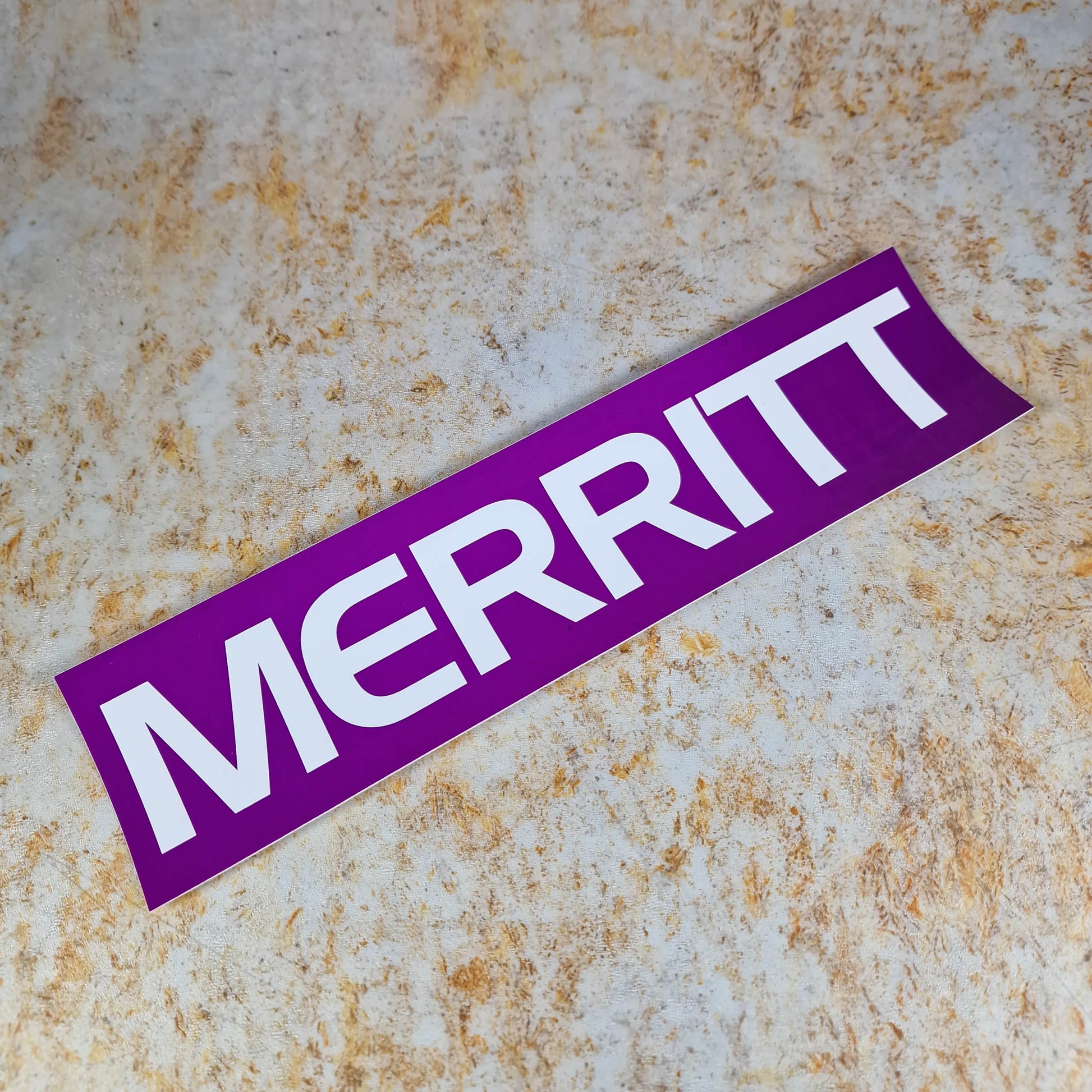 Merritt Clothing & Shoes Merritt 11" Frame Sticker