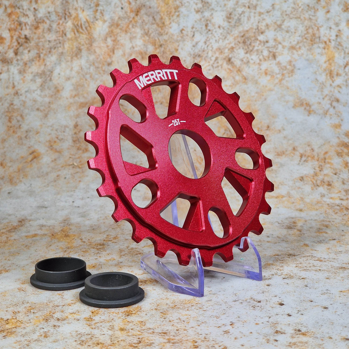 Merritt BMX Parts 25T / Red Merritt Ackerman Sprocket
