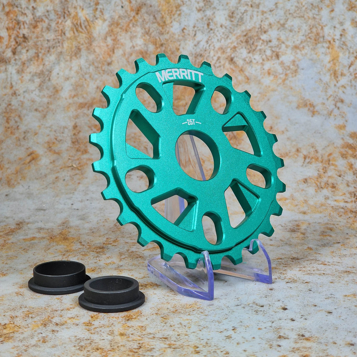 Merritt BMX Parts 25T / Teal Merritt Ackerman Sprocket
