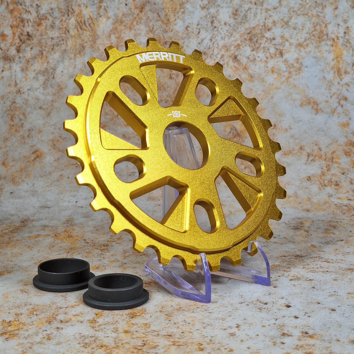 Merritt BMX Parts 28T / Gold Merritt Ackerman Sprocket