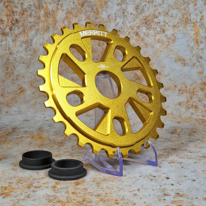 Merritt BMX Parts 28T / Gold Merritt Ackerman Sprocket