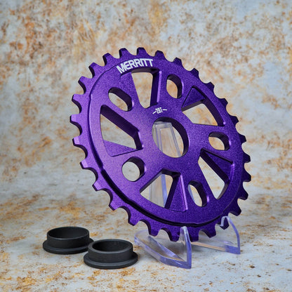 Merritt BMX Parts 28T / Purple Merritt Ackerman Sprocket