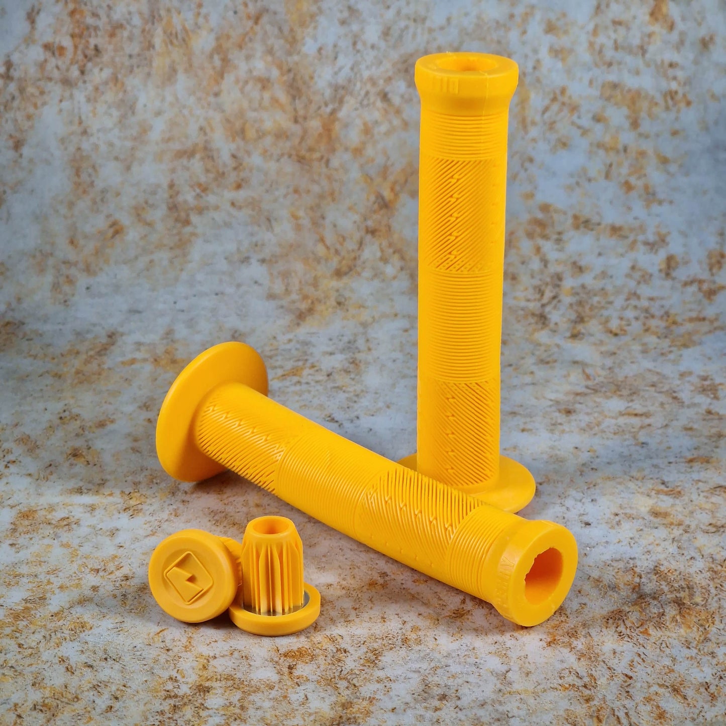Merritt BMX Parts Golden Rod Yellow Merritt Billy Perry Signature Grips