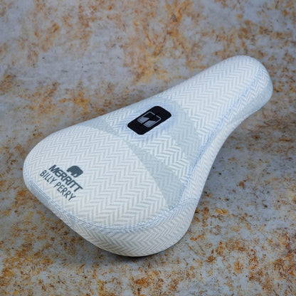 Merritt BMX Parts Fat / White Merritt Billy Perry Signature Pivotal Seat