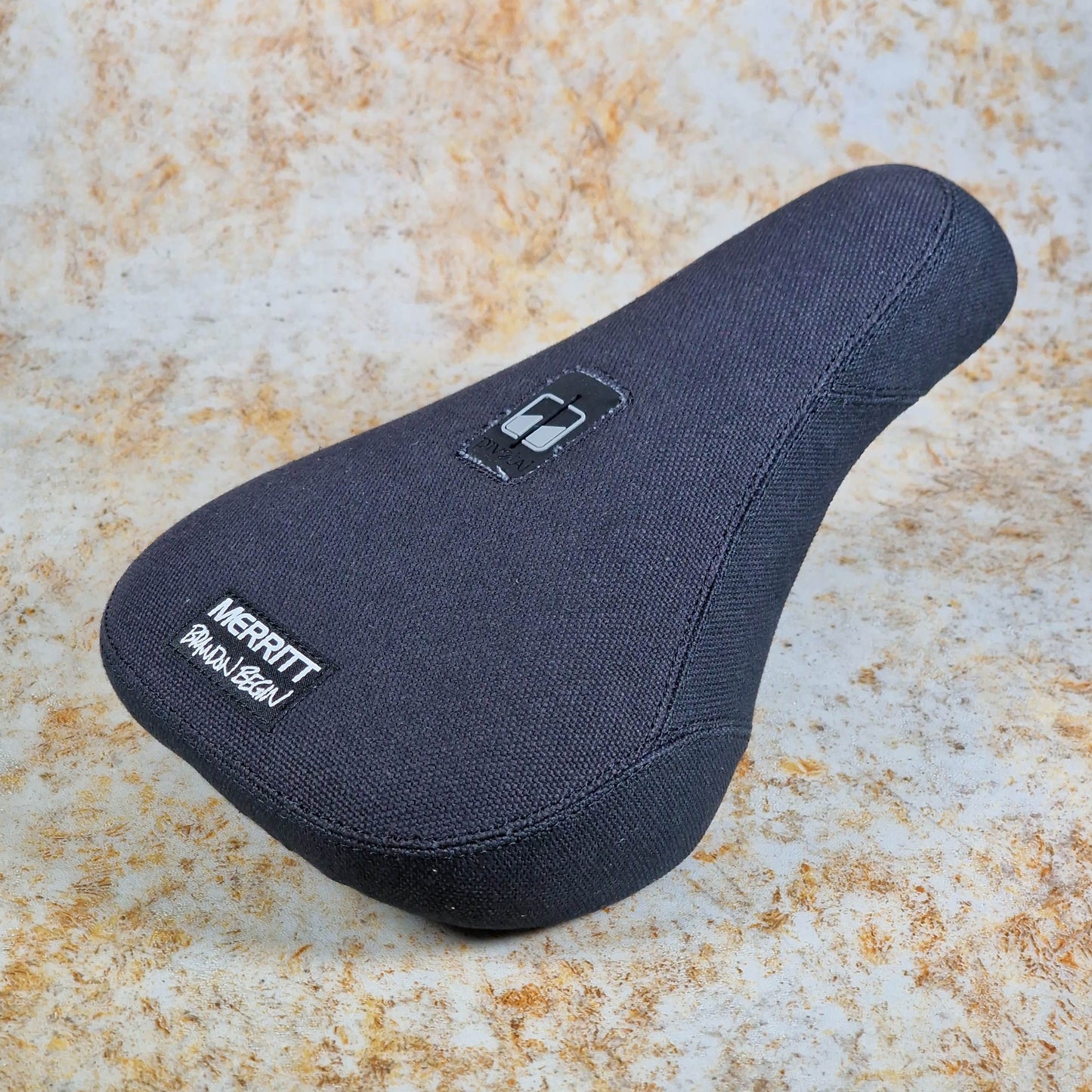 Merritt BMX Parts Fat / Black / Canvas Merritt Brandon Begin Signature Pivotal Seat