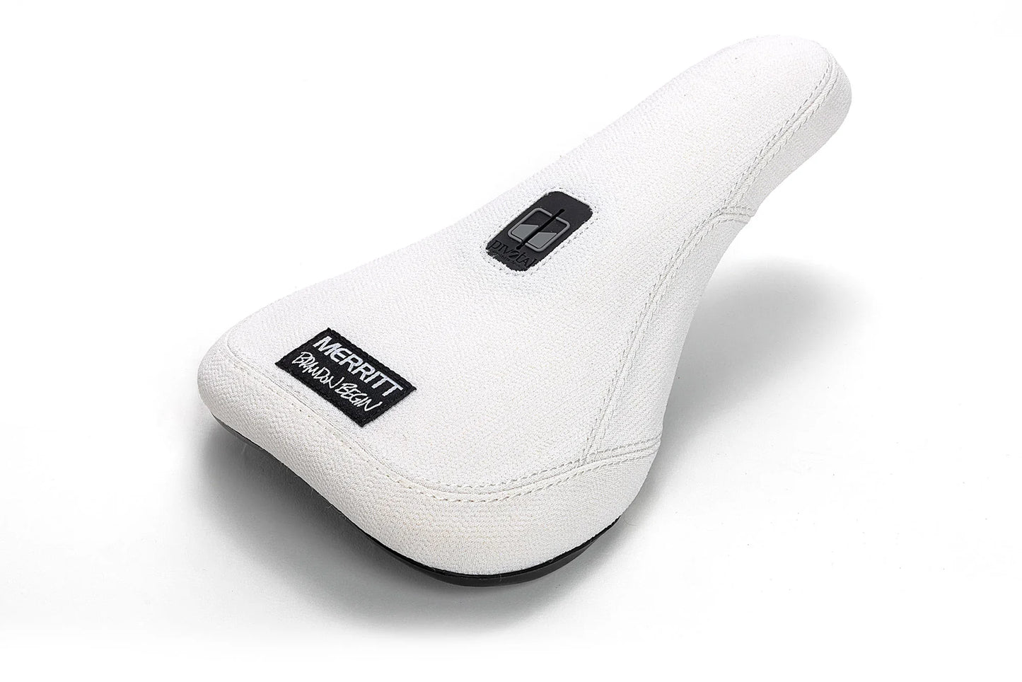Merritt BMX Parts Slim / White / Kevlar Merritt Brandon Begin Signature Pivotal Seat