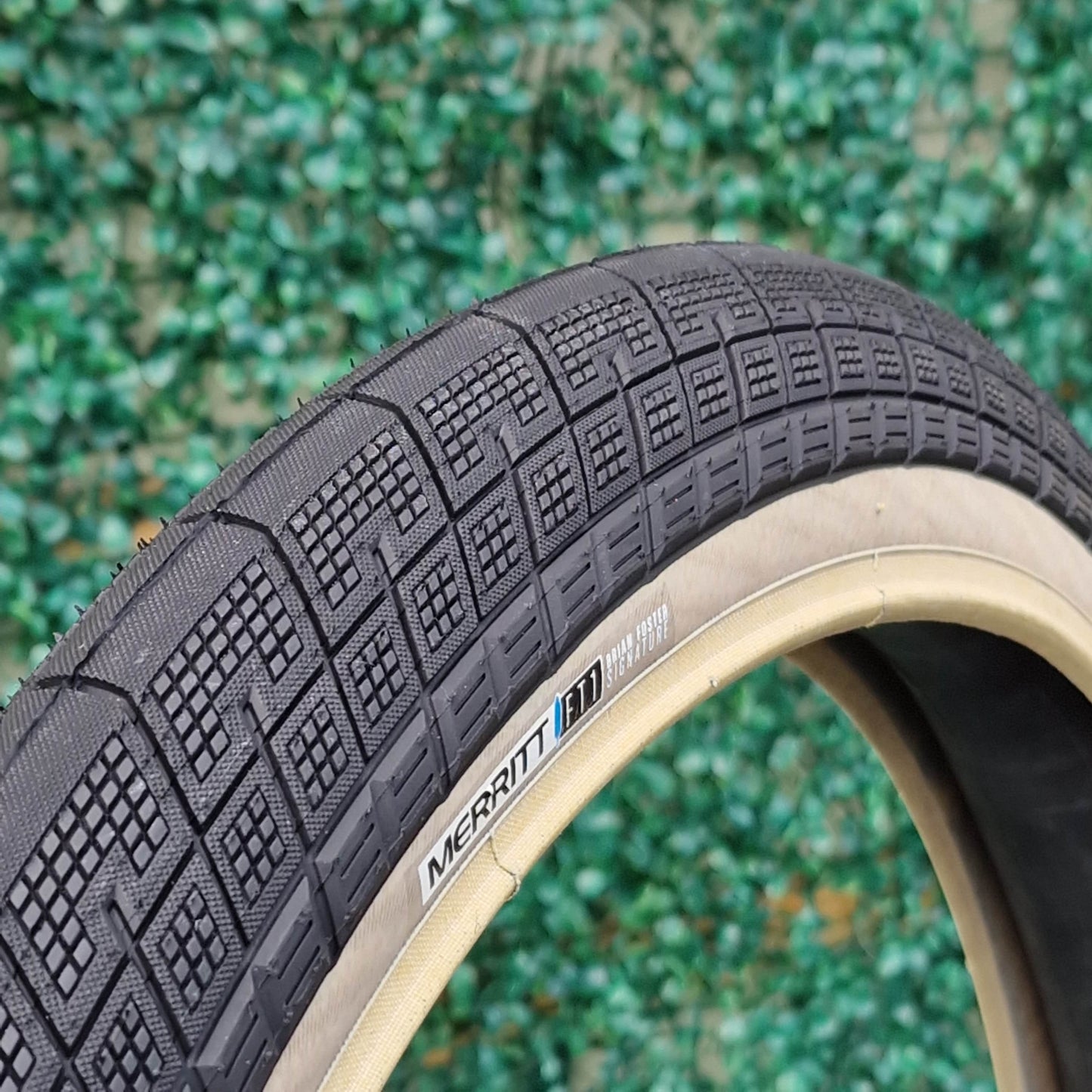Merritt BMX Parts Black / Tan Wall / 20 x 2.25 Merritt Brian Foster Signature FT1 Tyre
