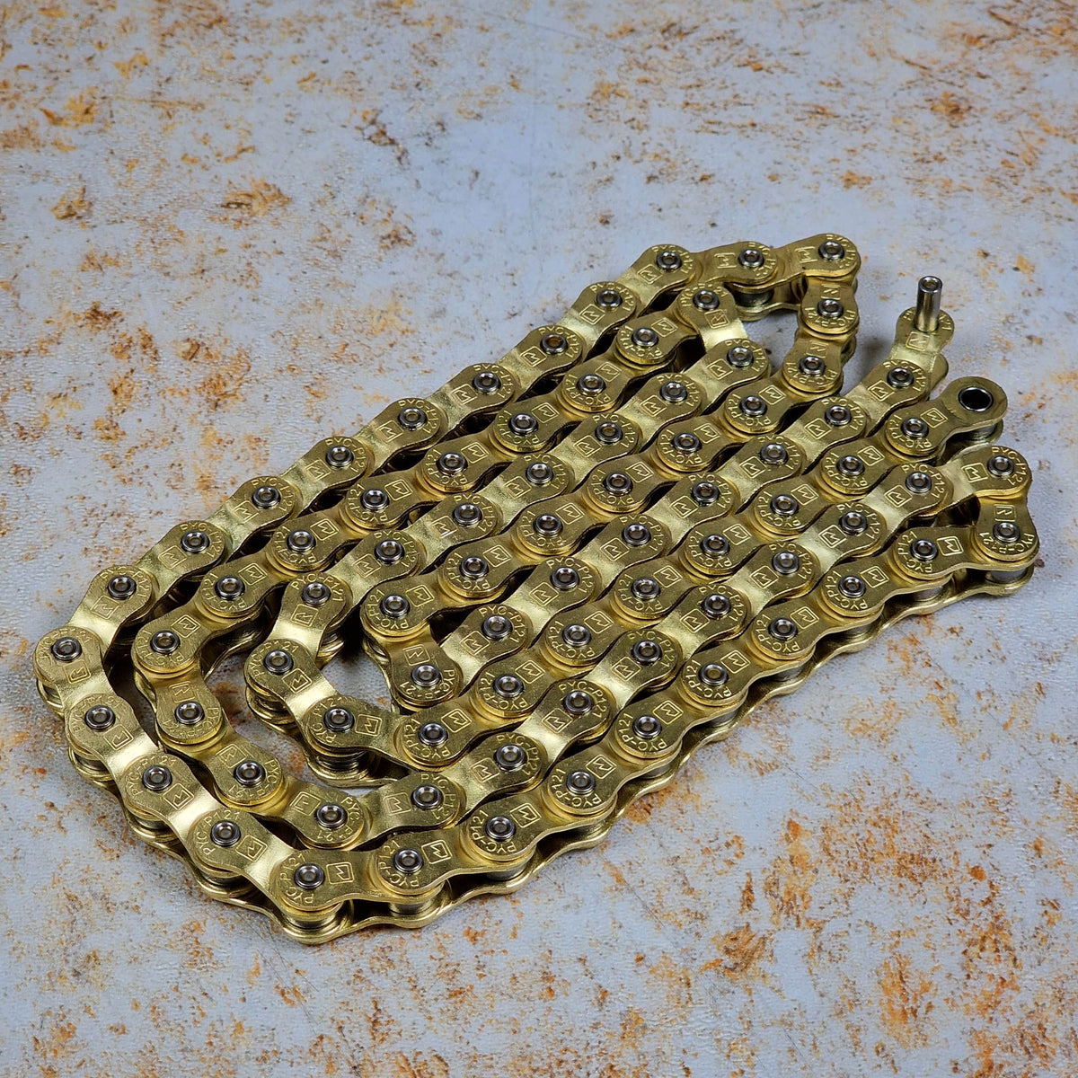 Merritt BMX Parts 1/8" / Gold Merritt HL1 Half Link Chain