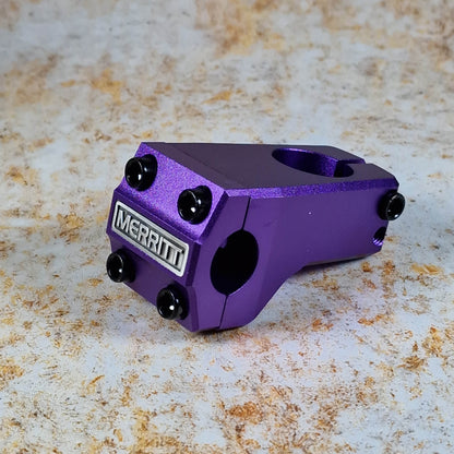 Merritt BMX Parts 50mm / Purple / 22.2mm Standard Merritt Inuagural Front Load Stem