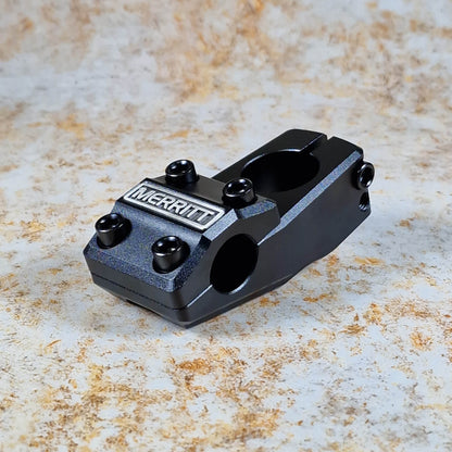 Merritt BMX Parts 50mm / 22.2mm Standard / Black Merritt Inuagural Mk II Top Load Stem