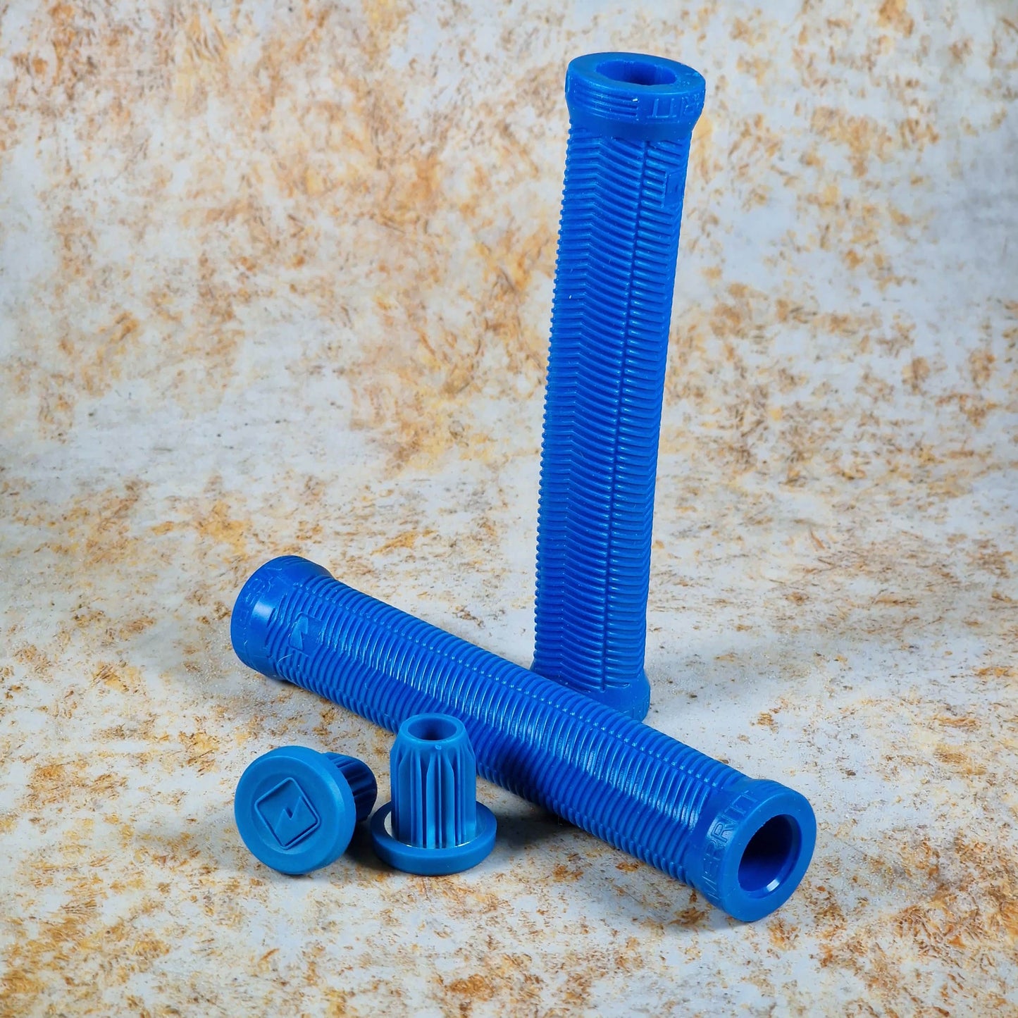 Merritt BMX Parts Blue Merritt Itsy Flangeless Grips