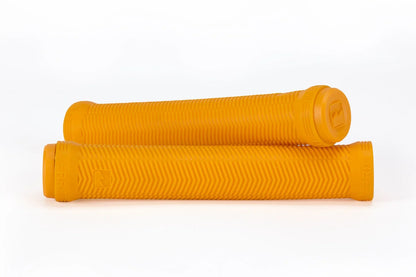 Kink BMX Parts Golden Rod Yellow Merritt Itsy Flangeless Grips
