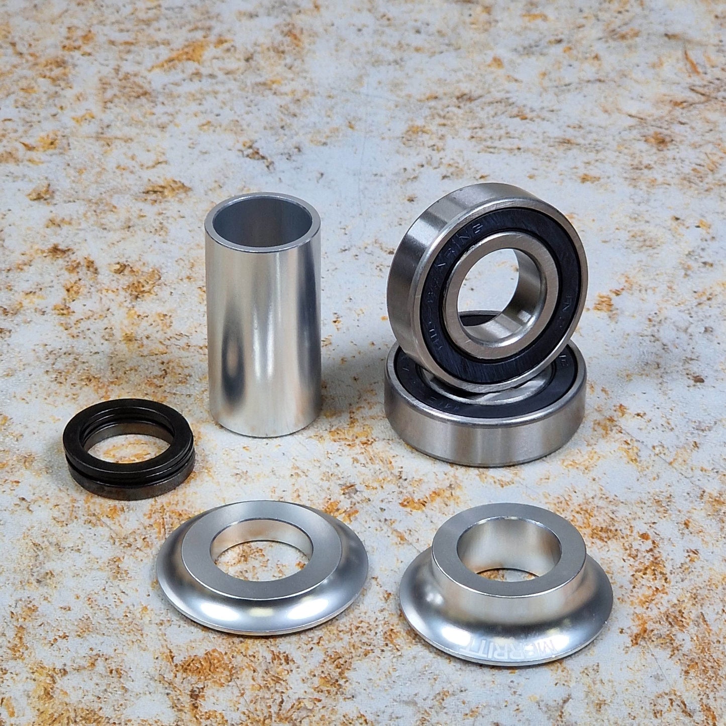 Merritt BMX Parts Polished / 19mm Merritt Mid Bottom Bracket