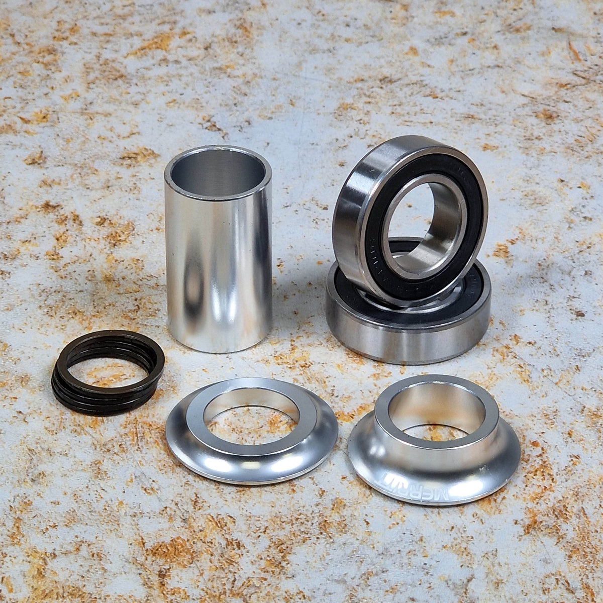 Merritt BMX Parts Polished / 22mm Merritt Mid Bottom Bracket