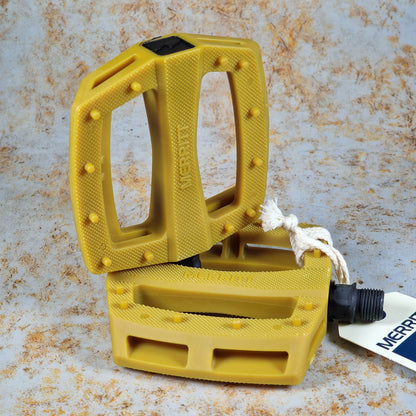 Merritt BMX Parts Copper / 9/16" Merritt P1 Pedals