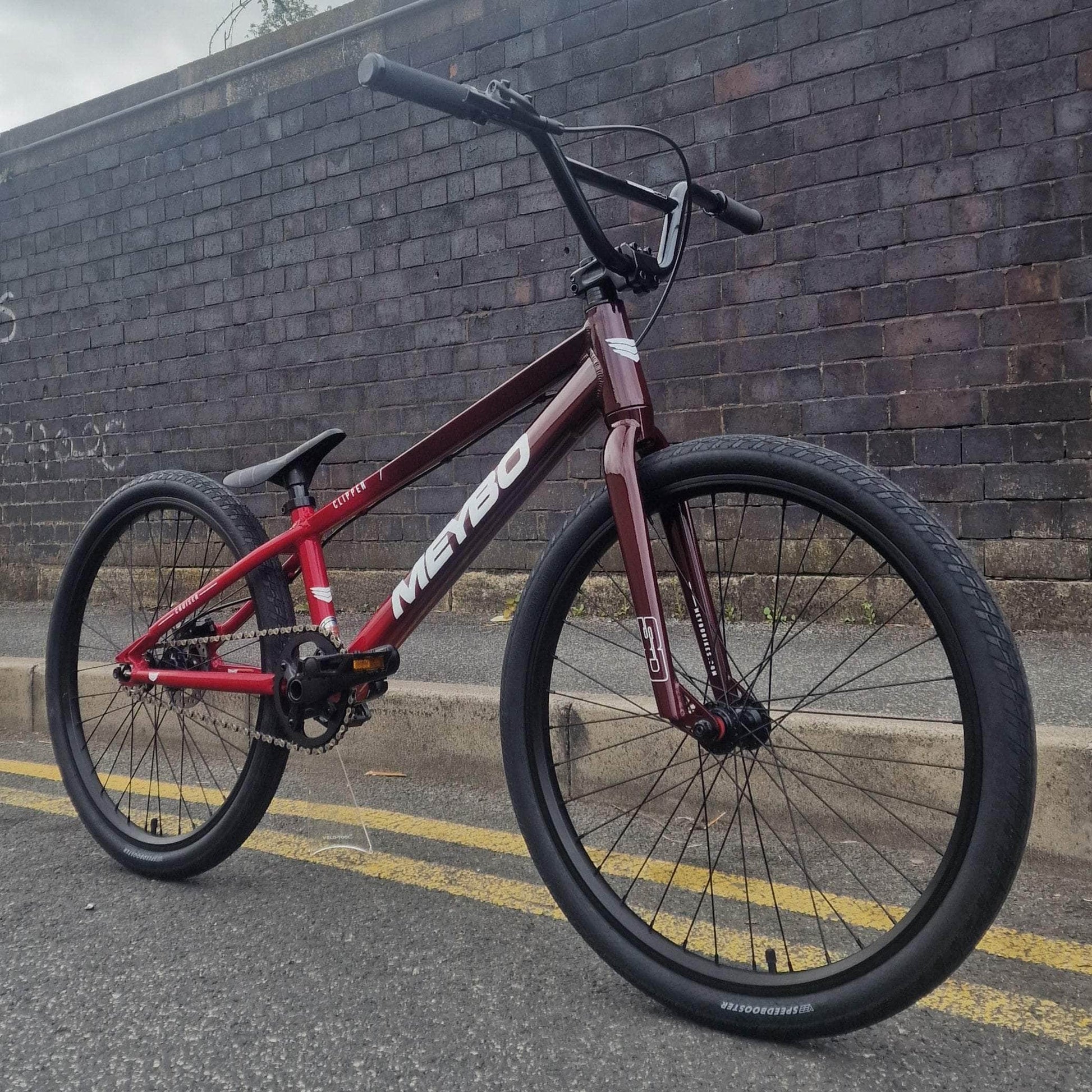 Meybo BMX Racing Meybo 2025 Clipper Disc Cruiser Pro 22" TT Race Bike Red / Maroon