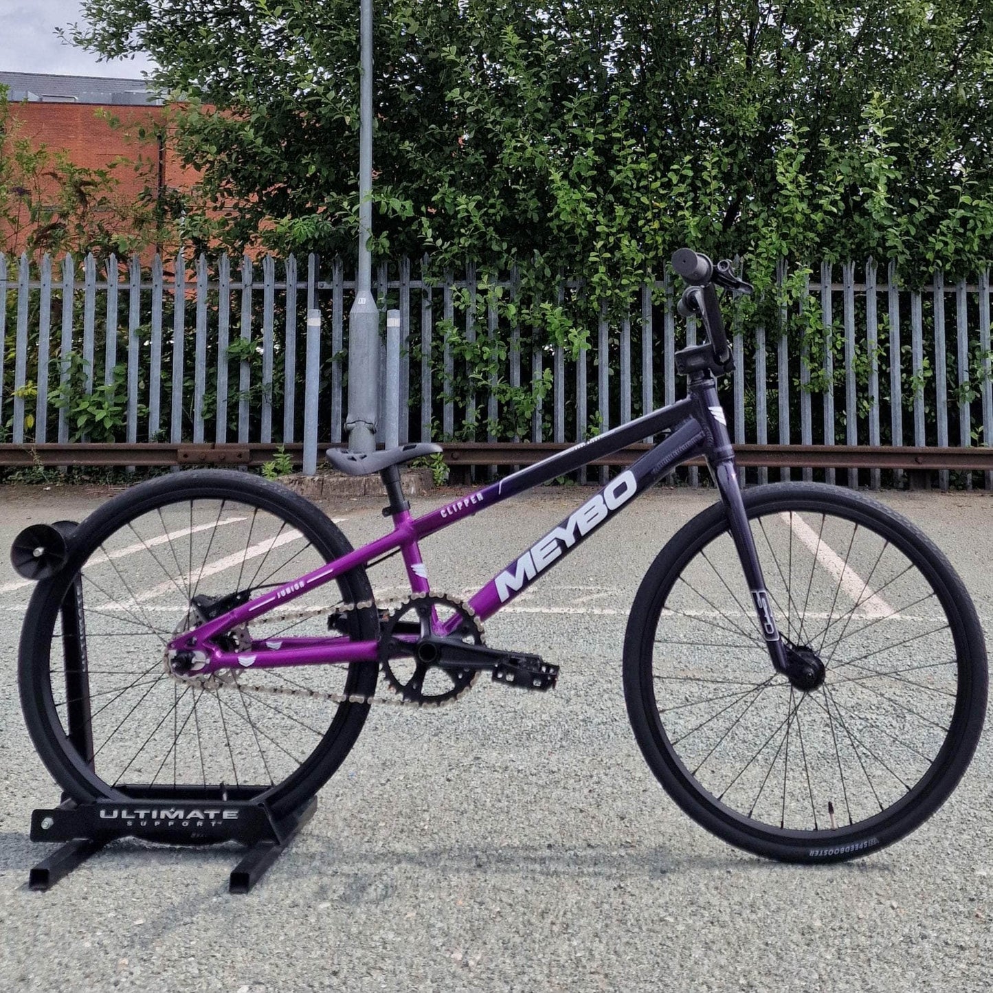 Meybo BMX Racing Meybo 2025 Clipper Disc Junior Race Bike Purple / Black