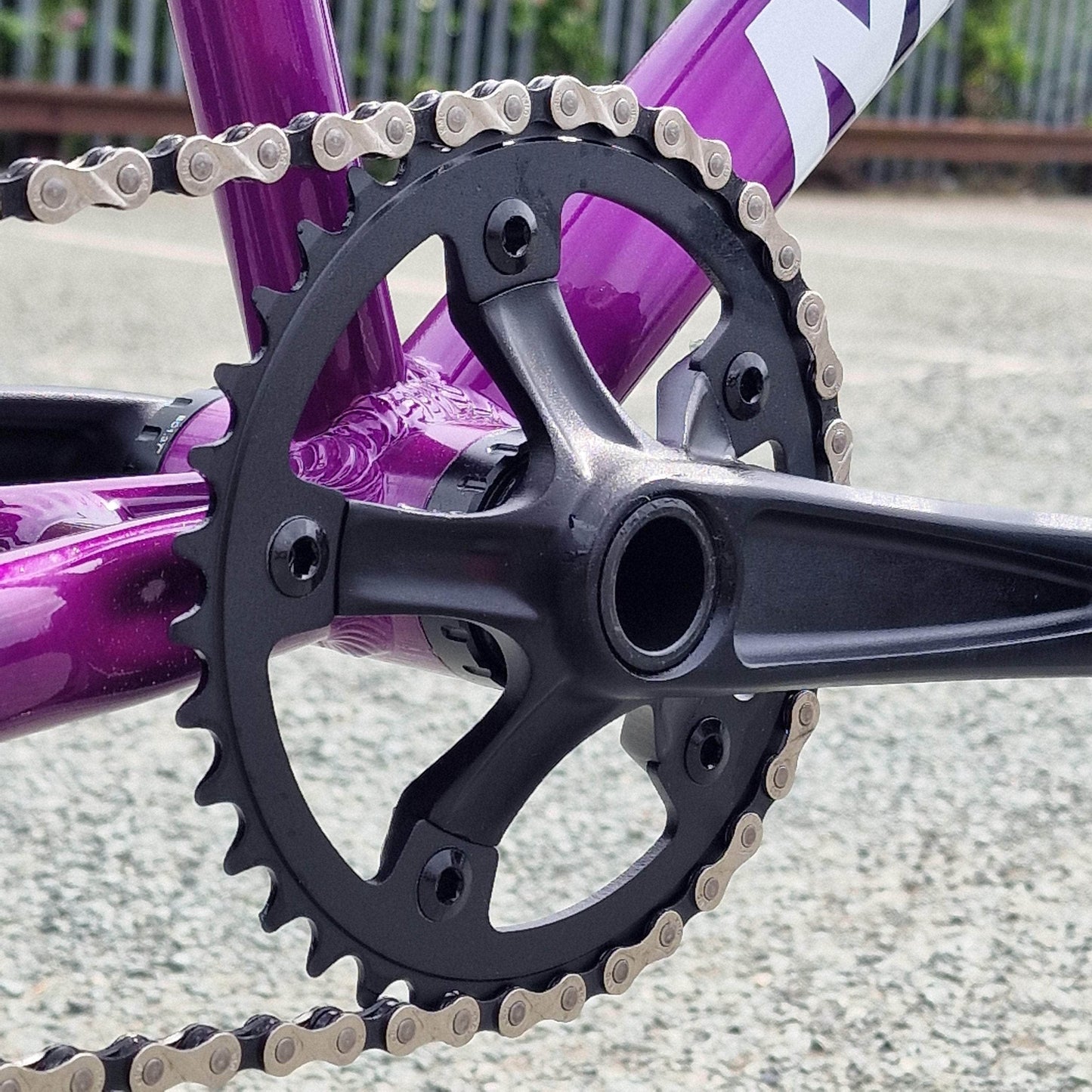 Meybo BMX Racing Meybo 2025 Clipper Disc Junior Race Bike Purple / Black